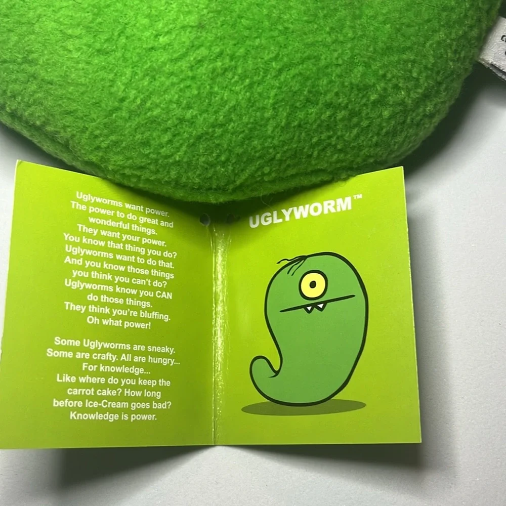 Uglydolls stuffed animal toy doll Little Ugly Uglyworm Vintage 2004 WT - Picture 5 of 8